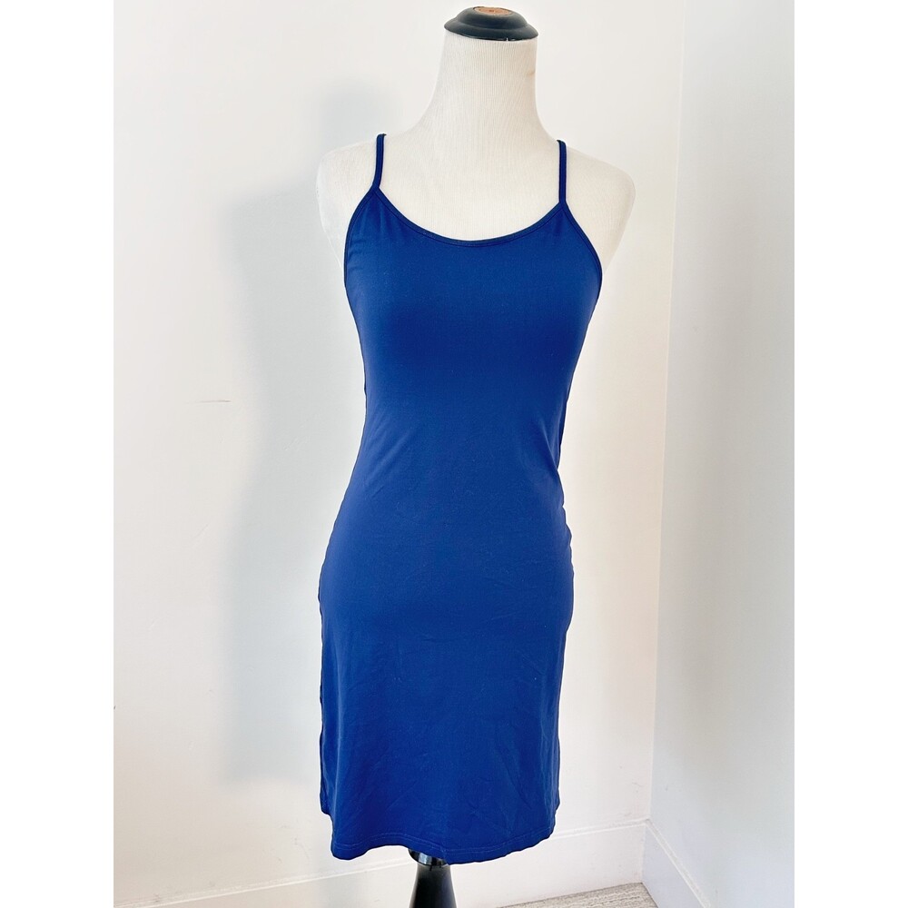ANNE FONTAINE Sindy Size 38 (US 6) Blue Essential Camisole Slip Mini Dress Lux